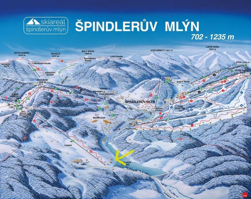 Apartman Labska 21 Ve Spindlerove Mlyne Apartment Spindleruv Mlyn Exterior photo
